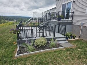 Deck Building in Plum