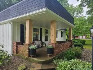 Cedar Post Wrapping Project in Blairsville