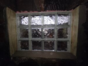 Glass Block Window Installation in Murrysville