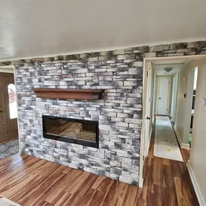 Electric Fireplace Installation in Jeanette