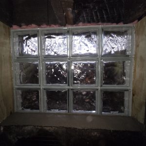 Glass Block Window Installation in Murrysville